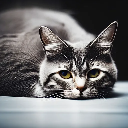 Prompt: cat - durrum - hybrid, animal photography, food photography