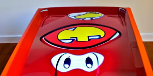 Image similar to Lightning Mcqueen-themed red table