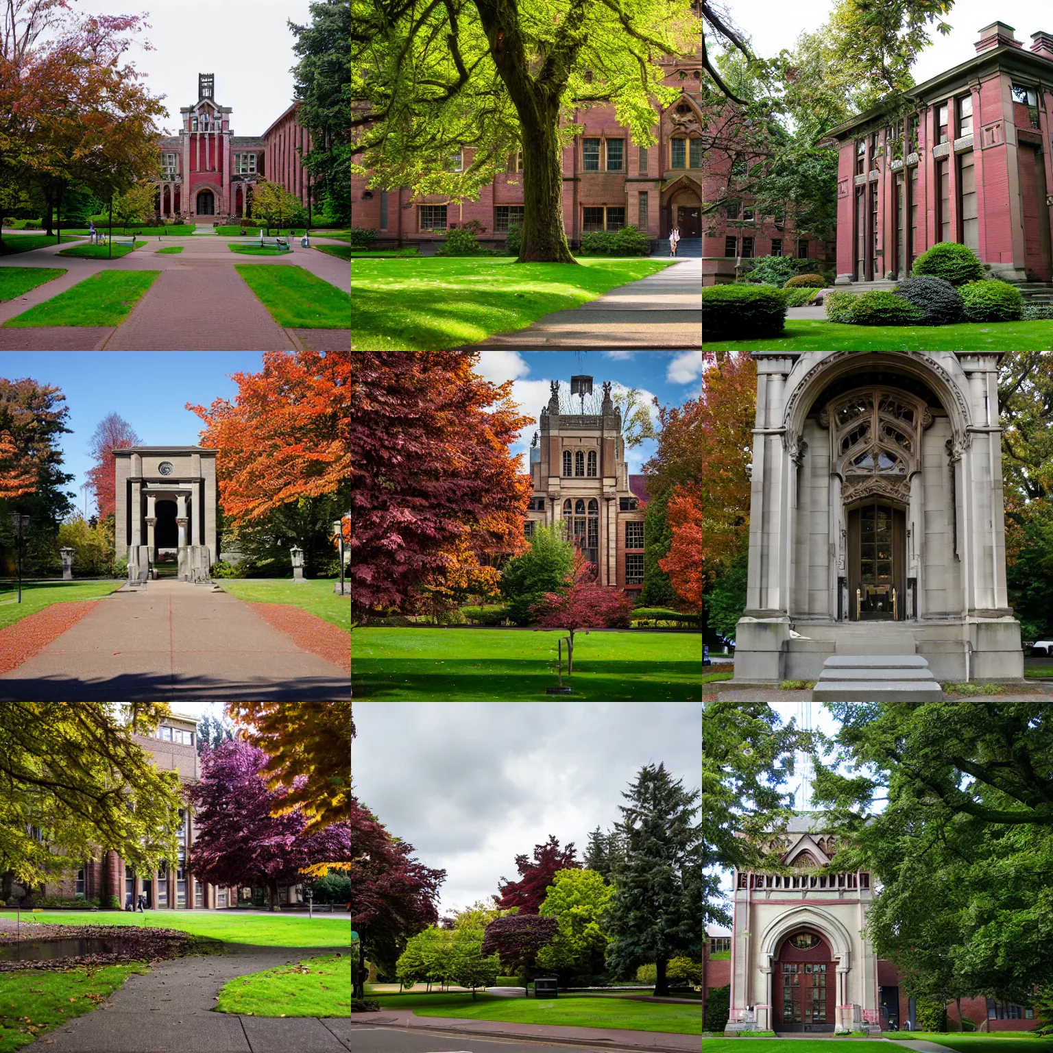 Prompt: reed college portland