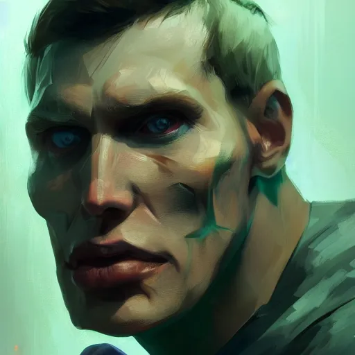 Image similar to a portrait of jerma985 by Greg Rutkowski, digital art, horror, trending on artstation, anime arts, featured on Pixiv, HD, 8K, highly detailed, good lighting, beautiful, epic, masterpiece - H 768