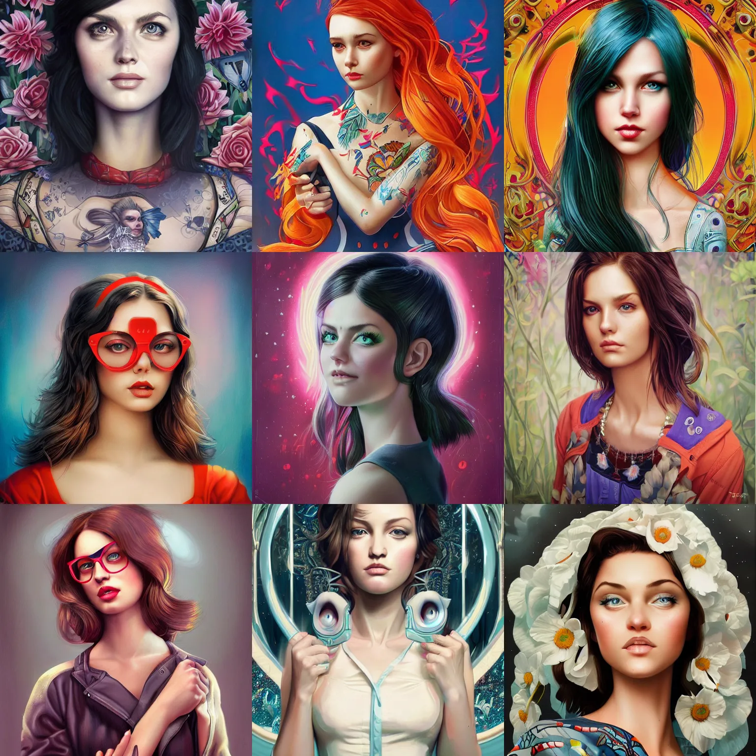 Image similar to sarah down finder portrait, Pixar style, by Tristan Eaton Stanley Artgerm and Tom Bagshaw.