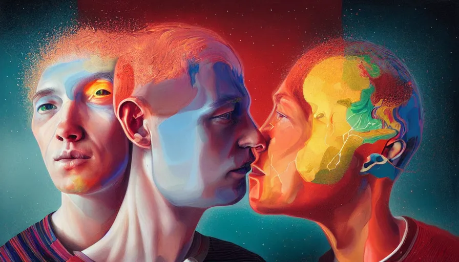 Image similar to the two complementary forces that make up all aspects and phenomena of life, by Sam Spratt