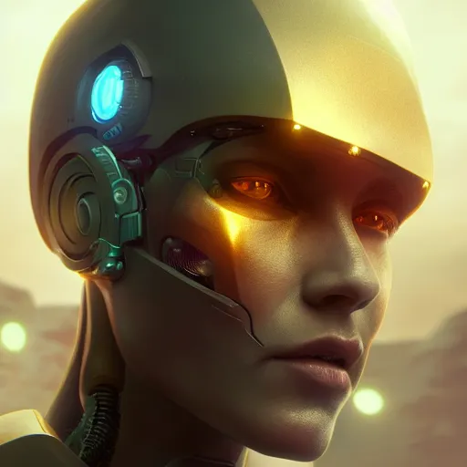 Image similar to portrait of cyborg, 8 k uhd, unreal engine, octane render in the artstyle of finnian macmanus, john park and greg rutkowski