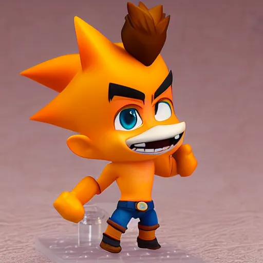 Image similar to nendoroid crash bandicoot