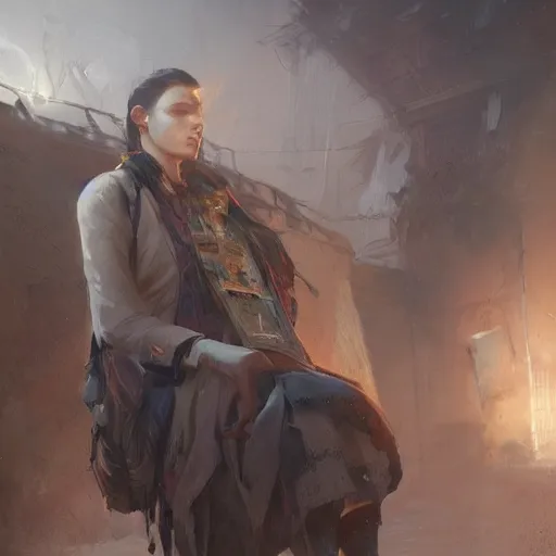 Image similar to a beautiful award winning commission of a time traveler in anceint egypt,digital art,art by greg rutkowski,character design by charles bowater,ross tran,highly detailed,hyperdetailed,detailed face,mysterious,pjotorealistic,artstation,deviantart