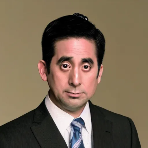 Prompt: japanese michael scott