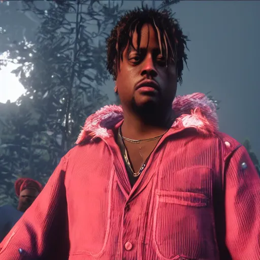 Image similar to Juice wrld In red dead redemption 2 4K detail