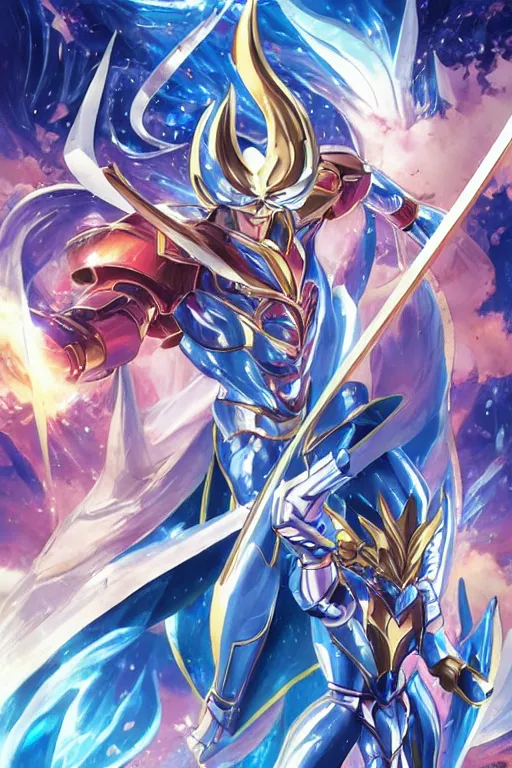 Image similar to 2 0 2 2 knights of the zodiac saint seiya battle for sanctuary hero suit armor comics mask minimalist verytoon nautiljon animes toei animation namco bandai, art by artgerm and greg rutkowski and magali villeneuve