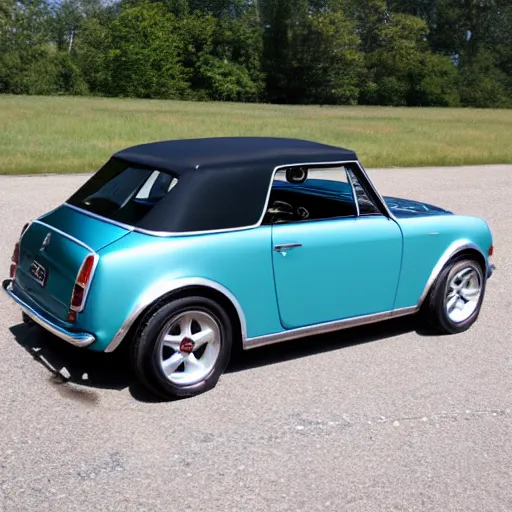 Prompt: just do mini cooper and camero rs / ss 1 9 6 9