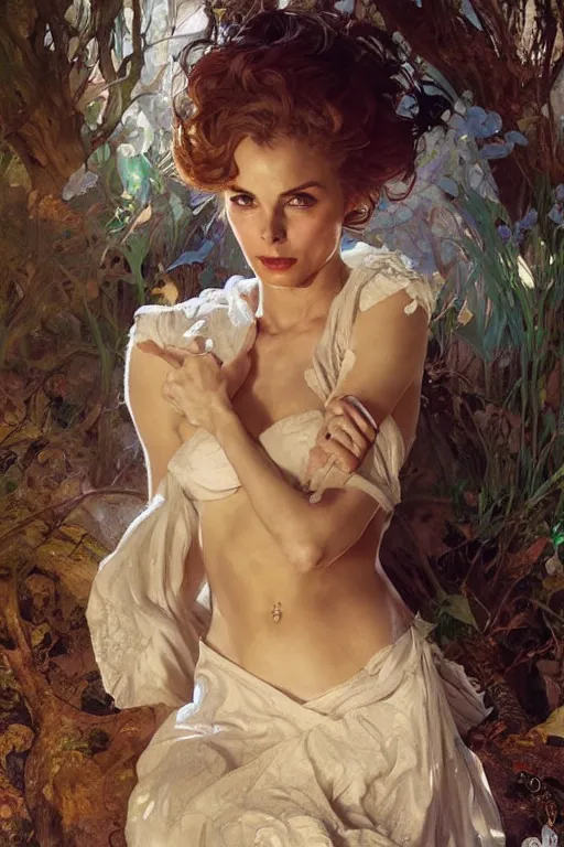 Prompt: Janet Leigh portrait, fantasy, elegant, intricate, by Stanley Artgerm Lau, greg rutkowski, thomas kindkade, alphonse mucha, loish, norman Rockwell