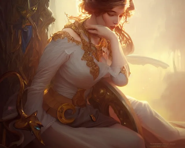 Image similar to photography of fa © lix labisse, deep focus, d & d, fantasy, intricate, elegant, highly detailed, digital painting, artstation, concept art, matte, sharp focus, illustration, hearthstone, art by artgerm and greg rutkowski and alphonse mucha