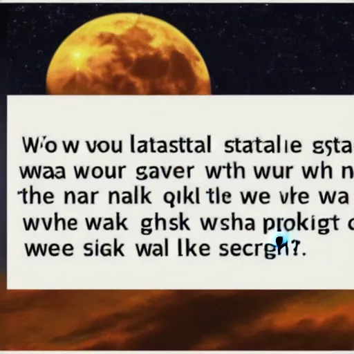 Prompt: would you stare forever at the sun and never watch the moon rising? would you walk forever in the light to never learn the secret of the quiet night?