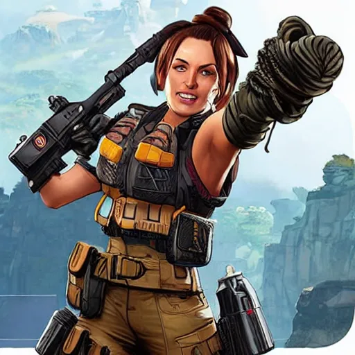 Image similar to britni spears as a new character on apex legends