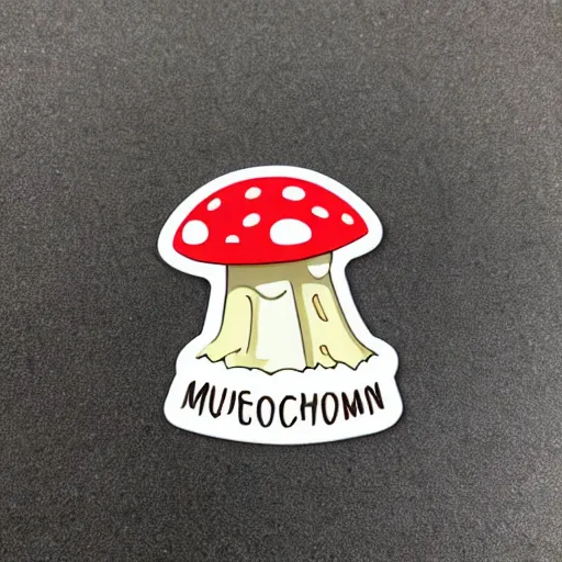 Image similar to cute mushroom sticker