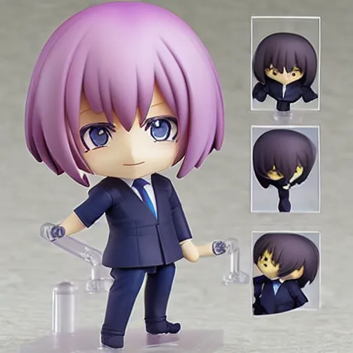 Image similar to Boris Johnson An anime Nendoroid of Boris Johnson, figurine, detailed product photo