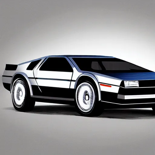 Image similar to 2 0 3 0 delorean concept art