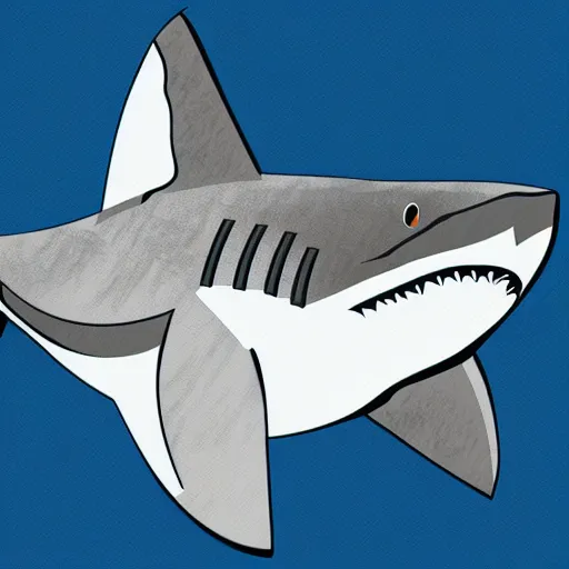 Prompt: shark in the style of a College Mascot Costume, highly detailed, photorealistic, —height 1024 —width 1024