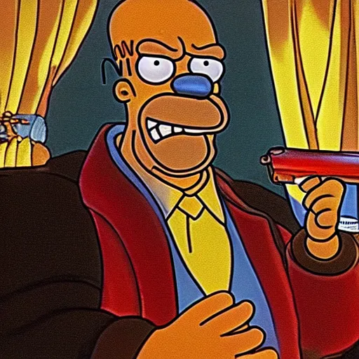 Prompt: Homer Simpson as Paul Atreides Dune