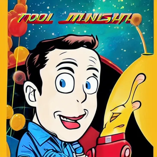 Image similar to elon musk as a disney character