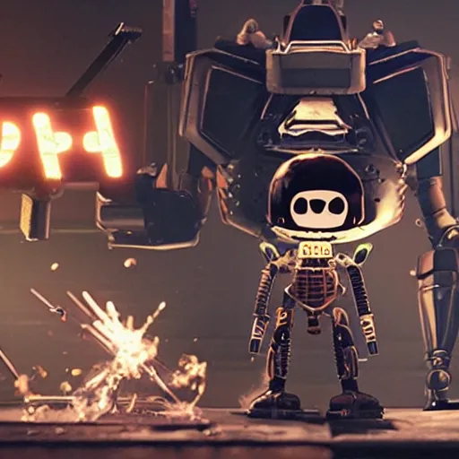 Image similar to love, death and robots