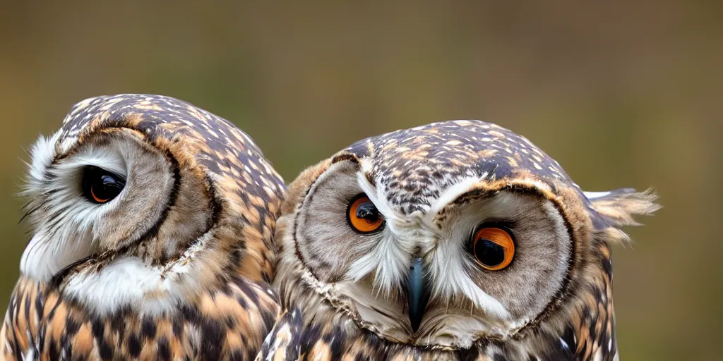 Prompt: scenic photo of an owl catching ancarrot focus on the owl's beak and eye. intricate eye. extremely large spread wings. extreme detail, hyperrealistic photo