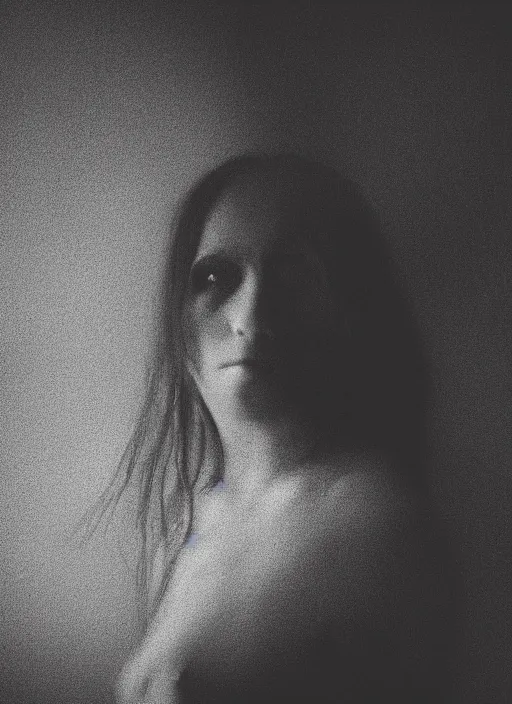 Prompt: an ultra - detailed portrait photo, dark figure