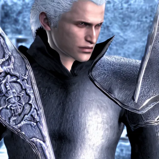 Close Up Screenshot Of Vergil From Devil May Cry In Stable Diffusion Openart