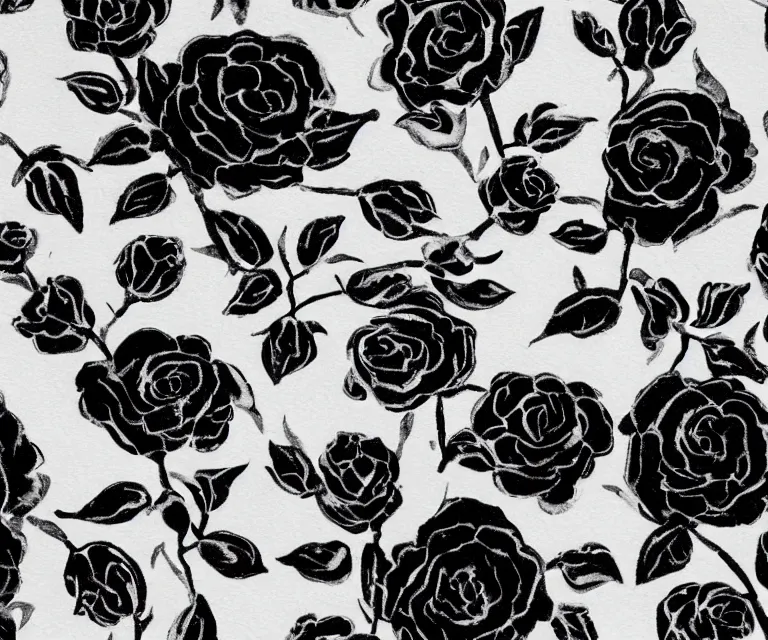 Image similar to black roses