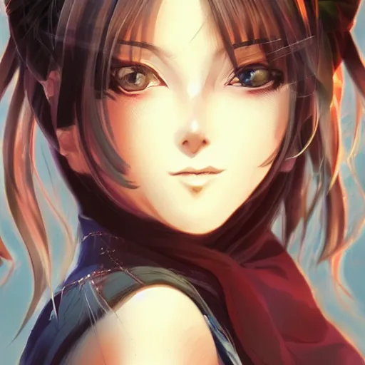 Prompt: An anime portrait of beautiful girl still from Ninja Scrolls 1985 by Stanley Artgerm Lau ,WLOP, Rossdraws ,James Jean, Andrei Riabovitchev