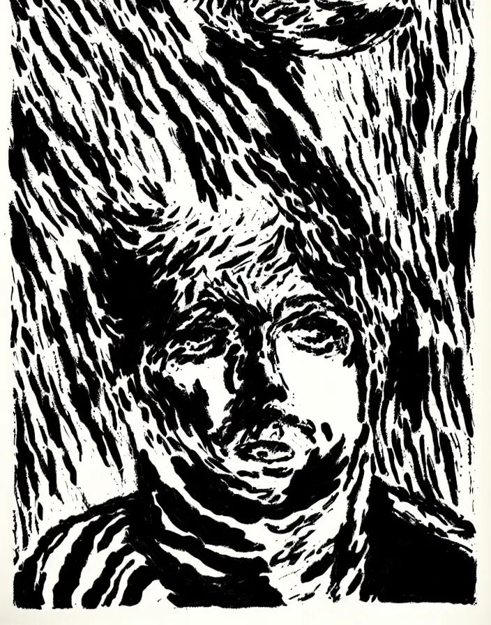 Prompt: art by raymond pettibon, black and white, extremely detailed!!!