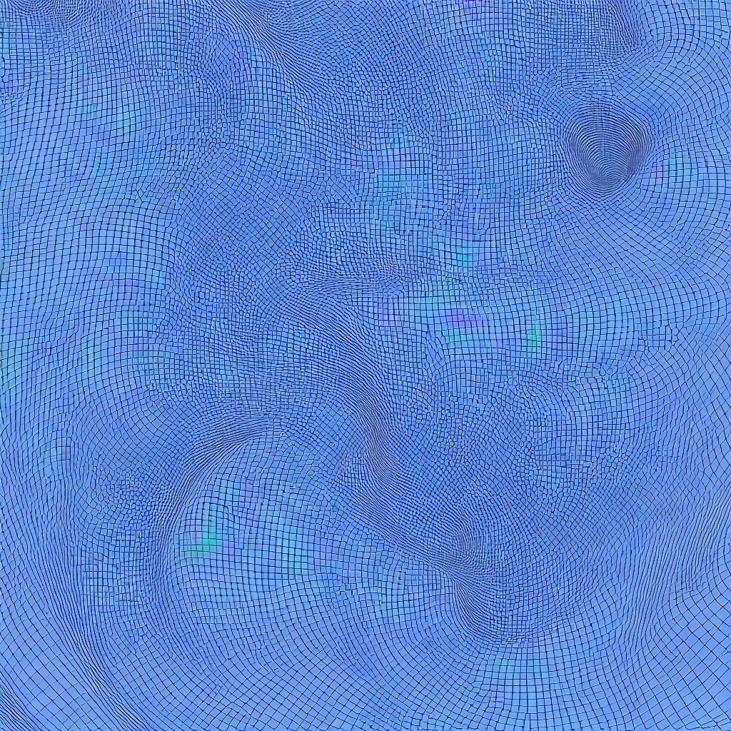 Image similar to rendering of a series of 3 d spirals on a transparent background, 3 d art, sophie cover album, 3 d renders, topology, topological renders, blue gradient, highly detailed, experimental art, digital art, rendered on unreal 3 d, unreal engine, next gen, tech demo, topological mesh modeling, topological art,