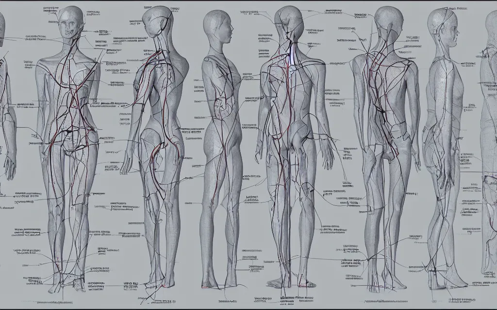 Prompt: topology of the body