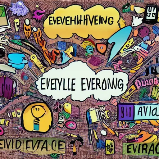 Prompt: Everything everywhere all at once