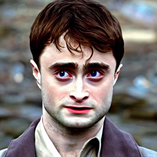 Prompt: Daniel Radcliffe starring in Saving Private Ryan