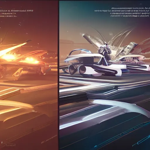 Image similar to sci-fi cars trucks motorcycles 50% of canvas on the coronation of napoleon painting and digital billboard photogrammetry point cloud in the middle and everything in style of zaha hadid and suprematism forms unreal engine 5 keyshot octane artstation trending blade runner 2049 colors lighting ultra high detail ultra photo realistic 8k 16k in plastic dark tilt shift