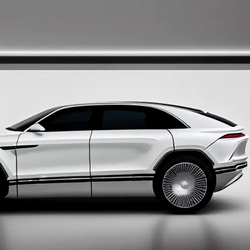 Prompt: combination of urus and maybach