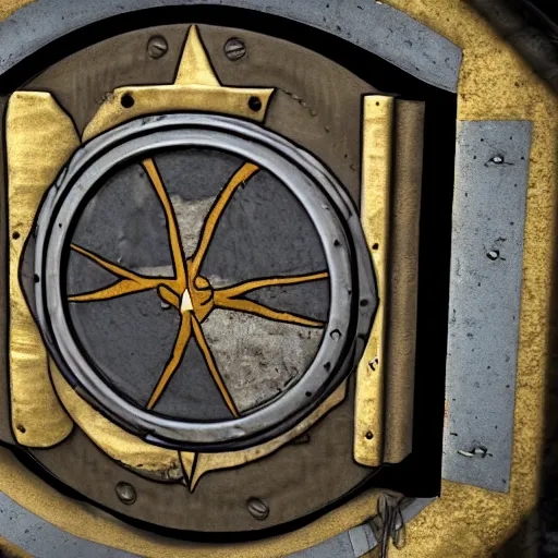 Image similar to fallout vault door