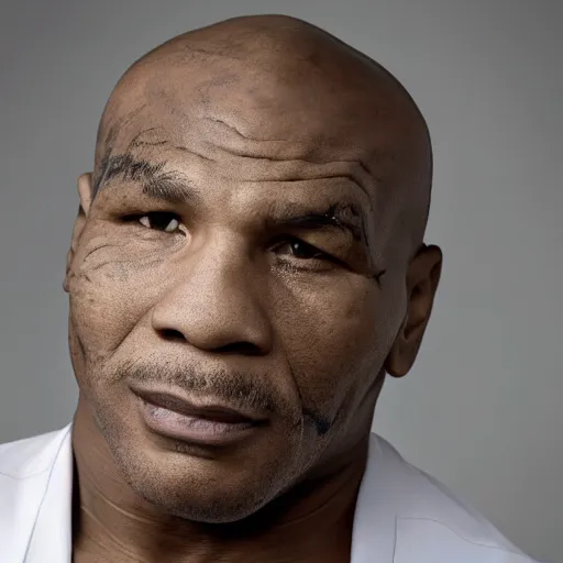 Image similar to photo portrait of Mike Tyson