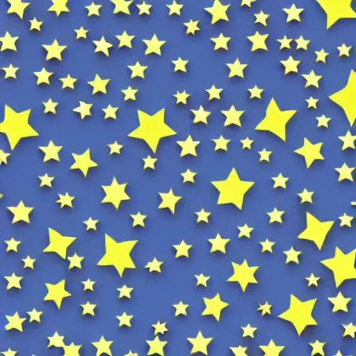 Image similar to coloured detailed 4 k paper stars background