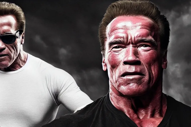 Image similar to arnold schwarzenegger as an elden ring boss