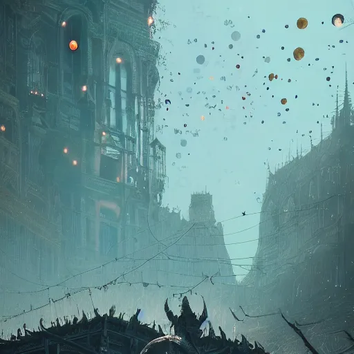 Prompt: the cure for hate, by Victo Ngai and James Gilleard and Bruce Pennington, Sung Choi, Mitchell Mohrhauser, Maciej Kuciara, Johnson Ting, Maxim Verehin, Peter Konig, Bloodborne, 8k photorealistic, cinematic lighting, HD, high details, dramatic, dark atmosphere, trending on artstation