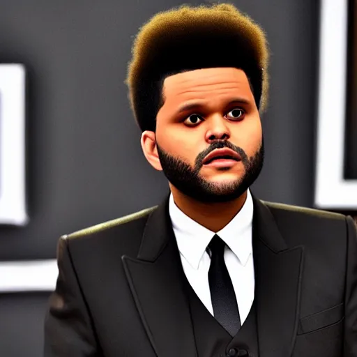 Prompt: The weeknd as mexican