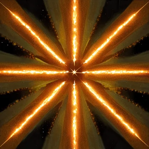 Image similar to a star bursts