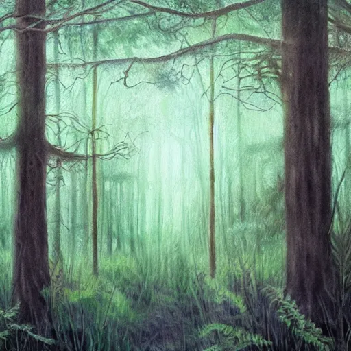 Image similar to forest by Claire Cansick