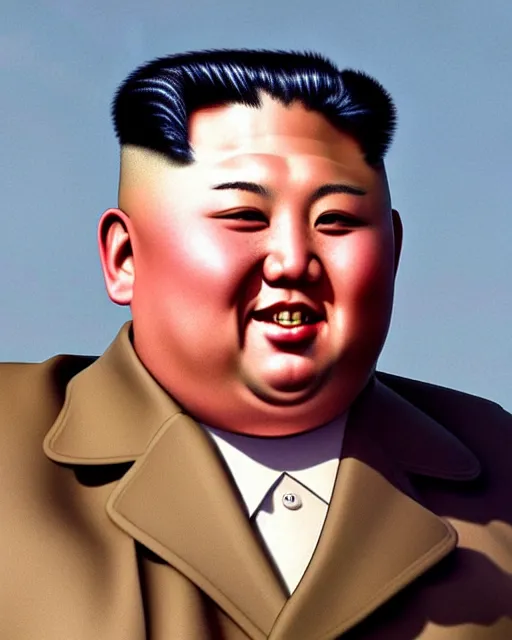 Prompt: kim jong un as a prophet. 1 9 8 0 s dystopian soviet russia, propaganda screens. unreal engine, fantasy art by jesper ejsing. faithfully depicted facial expression, perfect anatomy global illumination, radiant light, detailed and intricate environment