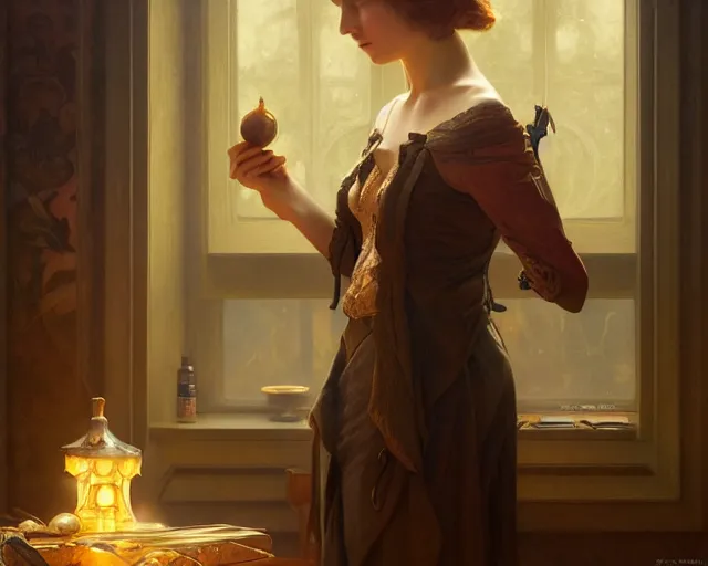 Image similar to photography of firmin baes, deep focus, d & d, fantasy, intricate, elegant, highly detailed, digital painting, artstation, concept art, matte, sharp focus, illustration, hearthstone, art by artgerm and greg rutkowski and alphonse mucha