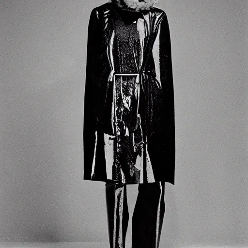 Image similar to gena bukin as maison margiela model