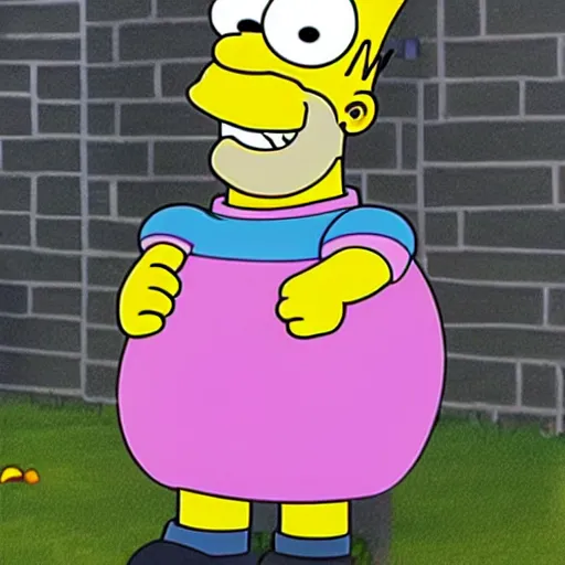 Prompt: homer simpson as a minion