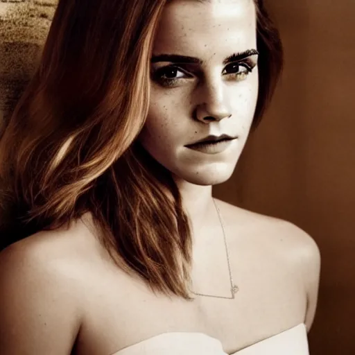 Image similar to Color portrait of Emma Watson