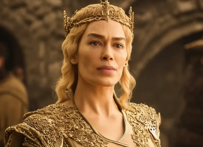 Prompt: jay z as cersei lannister, game of thrones ( 2 0 1 4 )